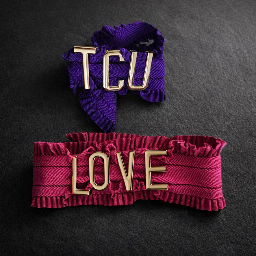 Stretchy Bracelets in TCU and Love