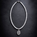 16" Fresh Water Pearls with a Pendant from San Miguel Mexico