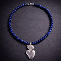 17" Sodalite with a Heart from San Miguel De Allende