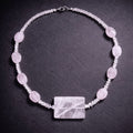 17" Pale Pink Rose Quartz