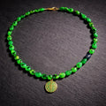 17" Serpentine with a Medallion from San Miguel Mexico
