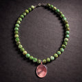 16" Howlite with a Sterling Silver Pendant That is Perfect for Your Initials