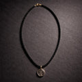 17.5" Black Onyx Pendant from San Miguel de Allende Mexico