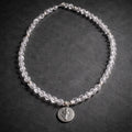 16" Pale to Almost Clear Quartz with a Pendant from San Miguel