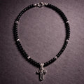 15" Black Onyx with a Black Pendant from San Miguel