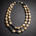 34" Jasper with Black Onyx
